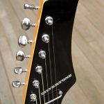 Silvertone 1445 Guitar Headstock with Block Logo