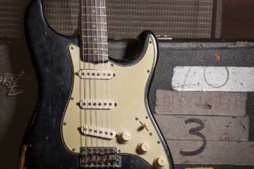 Mike Bloomfield's 1963 Black Fender Stratocaster